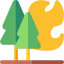 Forest fire icône 64x64
