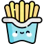 French fries icon 64x64
