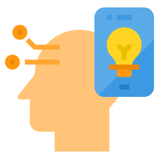 Human mind icon
