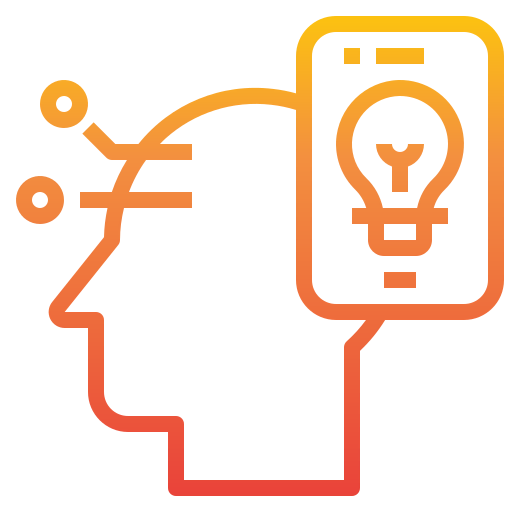 Human mind icon