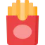 French fries icon 64x64