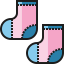 Baby socks icon 64x64