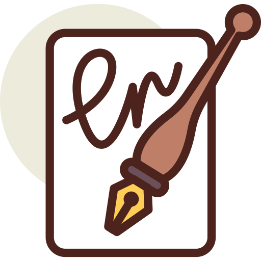 Calligraphy icon
