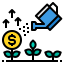 Money tree icon 64x64