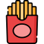 French fries icon 64x64