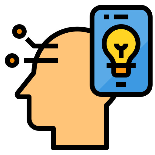 Human mind icon
