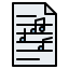 Music sheet icon 64x64