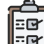 Checklist biểu tượng 64x64