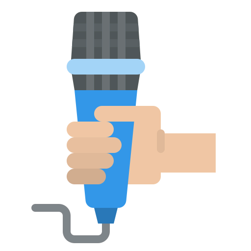 Singing icon