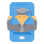 Smartphone Symbol 64x64
