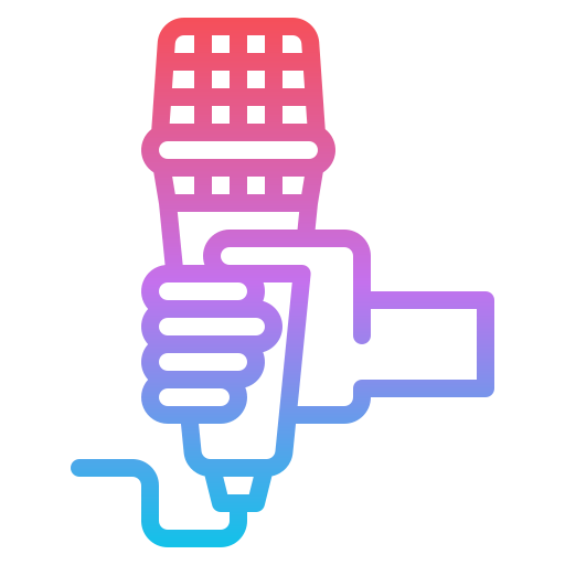Singing icon