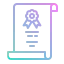 Certificate icon 64x64