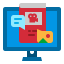 Online learning icon 64x64