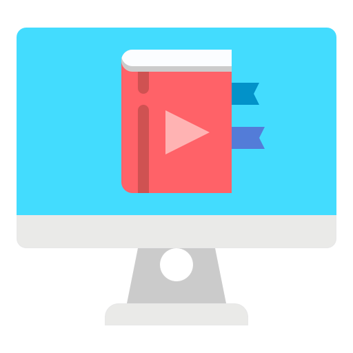 Online learning icon