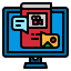 Online learning icon 64x64