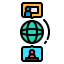 Online learning icon 64x64
