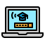 Online learning icon 64x64