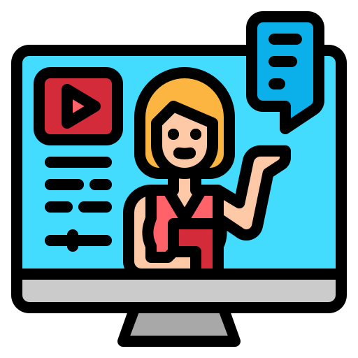 Video tutorial icon