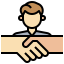 Handshake icon 64x64