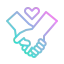 Holding hand Ikona 64x64