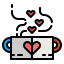 Coffee mug icon 64x64