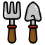 Gardening tools icon 64x64
