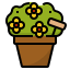 Flower pot Ikona 64x64