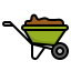 Wheelbarrow icon 64x64