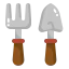 Gardening tools icon 64x64