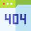 404 error biểu tượng 64x64