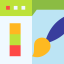 Web design icon 64x64