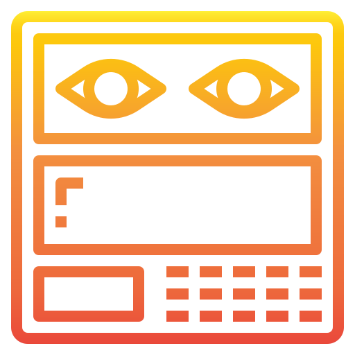 Eye scan icon