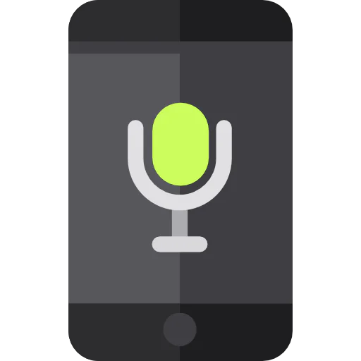 Voice recognition icon