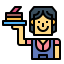 Waitress icône 64x64