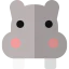 Hippopotamus icon 64x64