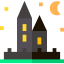 Haunted house icon 64x64