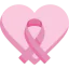 Pink ribbon icon 64x64