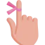Pink ribbon icon 64x64
