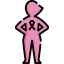 Pink ribbon icon 64x64