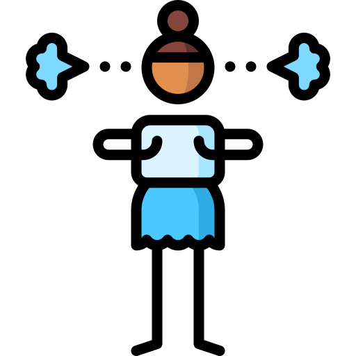 Difficulty breathing icon