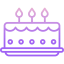 Birthday cake icon 64x64
