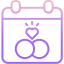 Wedding date icon 64x64