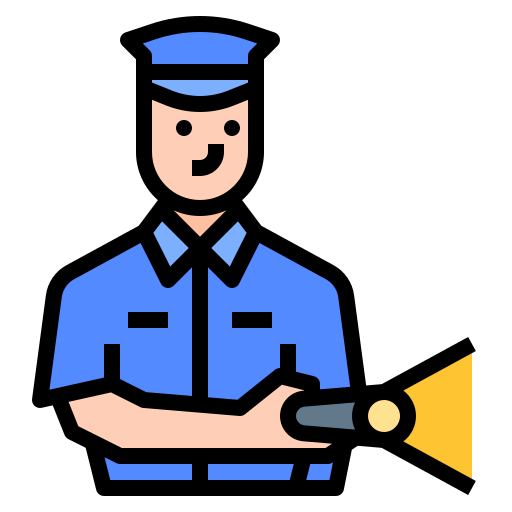 Security guard icon