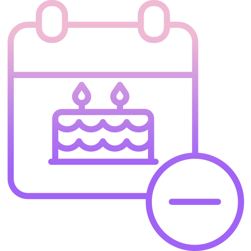 Delete event icon