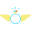 Wedding rings icon 64x64