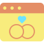 Wedding invitation icon 64x64