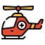 Air ambulance icon 64x64
