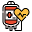Blood donation icon 64x64