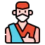 Broken arm icon 64x64