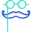 Carnival mask icon 64x64